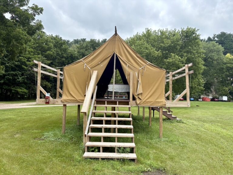 Campsite #63 Rustic Canvas Tents (Sleeps 4)